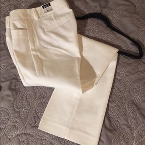 Express Slacks 8R White
